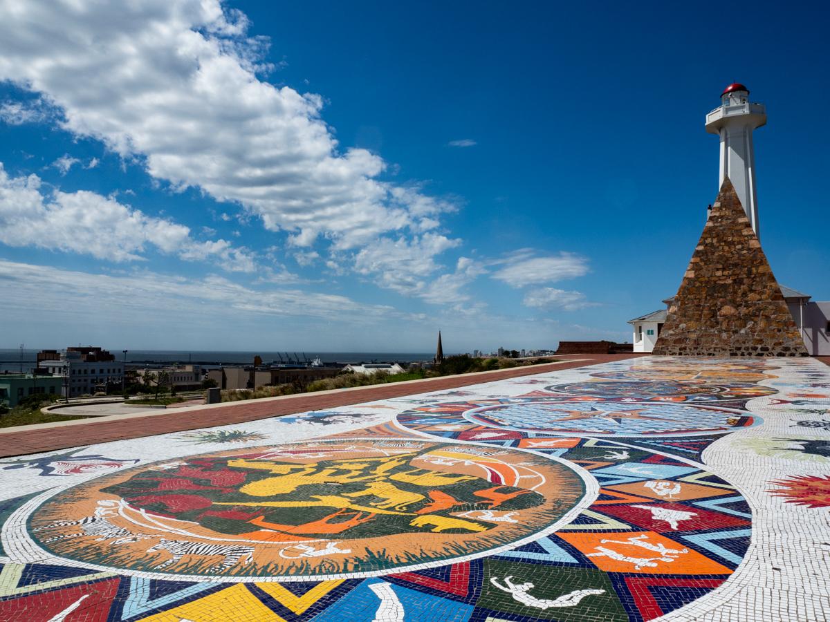 Donkin Reserve mosaic pyramid
